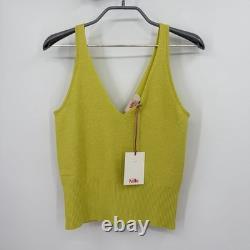 Kilte Collection Cotton-Cashmere Rei Tank & Alex Knit Shorts Matching Set 1/S