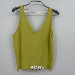 Kilte Collection Cotton-Cashmere Rei Tank & Alex Knit Shorts Matching Set 3/L/XL