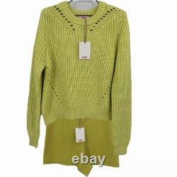 Kilte Collection Matching Set Victoria Crew Neck Sweater & Alex Knit Shorts 2/M