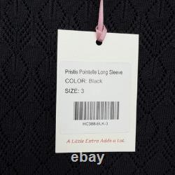 Kilte Collection Raleigh Ruffle Long Sleeve Top & Mini Skirt Set in Black 3 L/XL