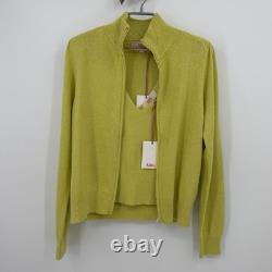 Kilte Collection Rei Cotton Cashmere Full Zip Jacket Tank Matching Set 0/XS $510
