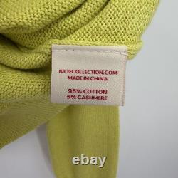 Kilte Collection Rei Cotton Cashmere Full Zip Jacket Tank Matching Set 0/XS $510