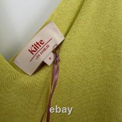 Kilte Collection Rei Cotton Cashmere Full Zip Jacket Tank Matching Set 0/XS $510