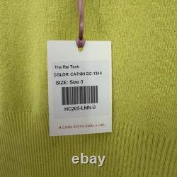 Kilte Collection Rei Cotton Cashmere Full Zip Jacket Tank Matching Set 0/XS $510
