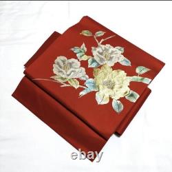 Kimono Obi Belt Set 6pcs Two-Piece Style Garment Ready Used M523