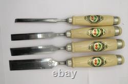 Kirschen Two Cherries chisel set 10, 16, 20 & 26mm GERMANY