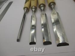 Kirschen Two Cherries chisel set 10, 16, 20 & 26mm GERMANY