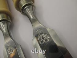 Kirschen Two Cherries chisel set 10, 16, 20 & 26mm GERMANY