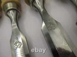 Kirschen Two Cherries chisel set 10, 16, 20 & 26mm GERMANY