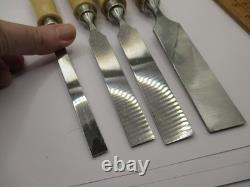 Kirschen Two Cherries chisel set 10, 16, 20 & 26mm GERMANY