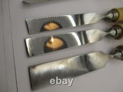 Kirschen Two Cherries chisel set 10, 16, 20 & 26mm GERMANY