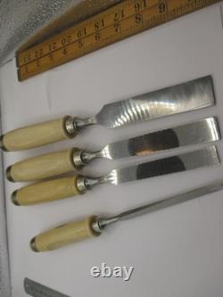 Kirschen Two Cherries chisel set 10, 16, 20 & 26mm GERMANY