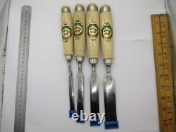 Kirschen Two Cherries chisel set 10, 16, 20 & 26mm GERMANY