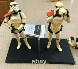 Kotobukiya Artfx+ Star Wars Sandtrooper 1/10 Scale Two Pack Statue Set Lot