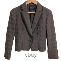 LANVIN COLLECTION Jacket and Pleated Skirt Set Size 38 Brown Women USED