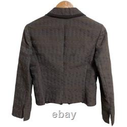 LANVIN COLLECTION Jacket and Pleated Skirt Set Size 38 Brown Women USED