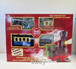 LGB 70302 G GAUGE STARTER SET 0-4-0 TANK LOCOMOTIVE with SOUND & SMOKE