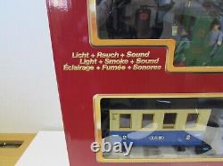 LGB 70302 G GAUGE STARTER SET 0-4-0 TANK LOCOMOTIVE with SOUND & SMOKE