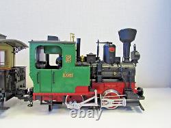 LGB 70302 G GAUGE STARTER SET 0-4-0 TANK LOCOMOTIVE with SOUND & SMOKE