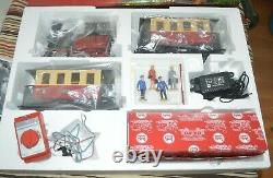 LGB 70302 Passenger Starter Set with Loco and Two Coaches Smoke and Sound