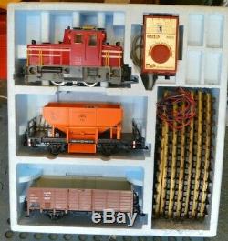 LGB Beatties Exclusive 20524 G Gauge Diesel Train Set Engine and Two Wagons