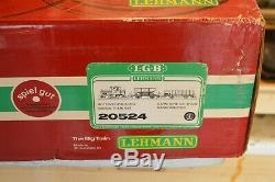 LGB Beatties Exclusive 20524 G Gauge Diesel Train Set Engine and Two Wagons