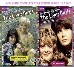 LIVER BIRDS COMPLETE COLLECTION SERIES 1 & 2 DVD SEASON One AND Two UK Releas R2