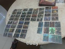 LORD OF THE RINGS TWO TOWERS Topps Binder set +UK +US Exclusive Promos foils