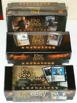 LORD of the RINGS Set of 3 ANTHOLOGY FotR TWO TOWERS RotK ELVISH Reflections