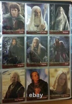 LOTR Lord of the Rings TTT The Two Towers trading cards set from Topps 2002
