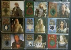 LOTR Lord of the Rings TTT The Two Towers trading cards set from Topps 2002