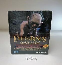 LOTR Lord of the Rings The Two Towers Update Set Sealed Trading Card Hobby Box