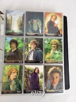 LOTR Topps 5 Complete Base Sets Fellowship Two Towers + Updates & Return Of King