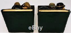 Laurel and Hardy Unique Set of Two Very Rare Bookends 12.5 Length and 9 High