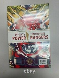 Lcsd 2019 Mighty Morphin Power Rangers Year One & Two Hc Deluxe Set Hardcover Mj