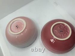 Le Creuset Hello Kitty Plate Set Of Two Small Rice Bowls Japan Special Edition