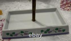 Lenox Spice Village Oil Vinegar Set with Caddy Tray, Vintage 1993- Mint