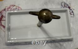 Lenox Spice Village Oil Vinegar Set with Caddy Tray, Vintage 1993- Mint