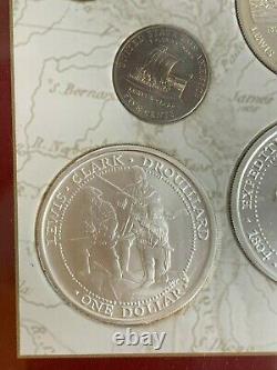 Lewis and Clark Two Nations Silver Collection Set