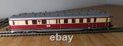 Liliput 125 02 HO gauge DR VT 137 diesel railcar two car set in red & cream