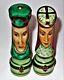 Limoges France Two Box Set Chamart Matching King & Queen Chess Pieces -games