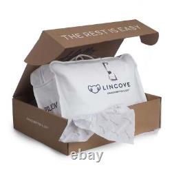 Lincove ClassicT Hotel Collection Down and Feather Bed Pillow Made in the USA