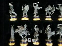 Lord Of The Rings Noble Collection Chess Set(32) + Two Towers Expansion Set(12)