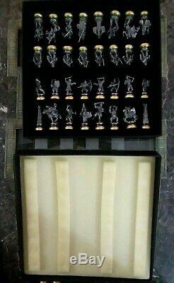 Lord Of The Rings Noble Collection Chess Set(32) + Two Towers Expansion Set(12)