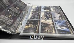 Lord Of The Rings The Two Towers COMPLETE Trading Card Sets & Both Binders Topps