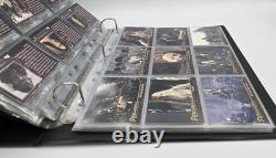 Lord Of The Rings The Two Towers COMPLETE Trading Card Sets & Both Binders Topps