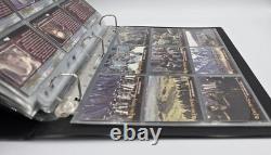 Lord Of The Rings The Two Towers COMPLETE Trading Card Sets & Both Binders Topps