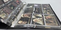 Lord Of The Rings The Two Towers COMPLETE Trading Card Sets & Both Binders Topps