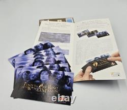 Lord Of The Rings The Two Towers COMPLETE Trading Card Sets & Both Binders Topps