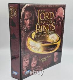 Lord Of The Rings The Two Towers UPDATE Edition Trading Cards & Binder Topps